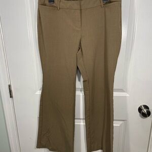 New York & Company Tan Boot Cut Pants Size 12 CB-40